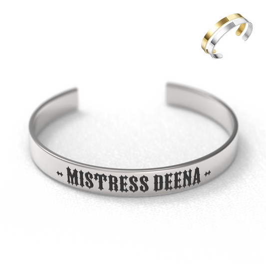 Personalised Mistress Bracelet