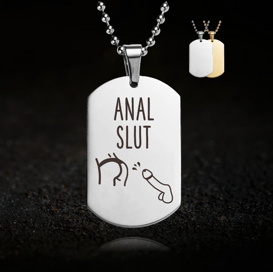 Anal Slut Necklace