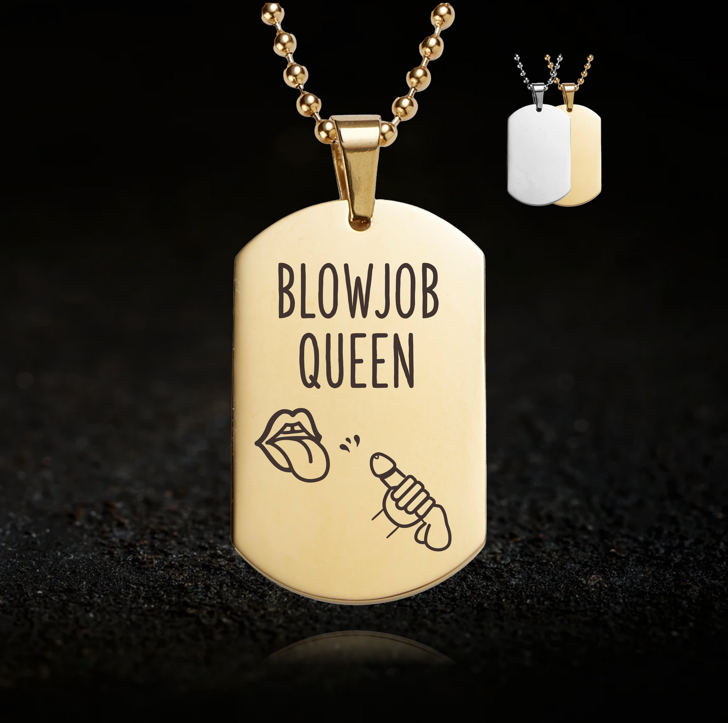 Blowjob Cum Slut, Fetish Jewellery