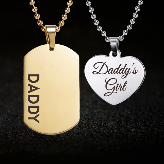 Daddy and Daddy's Girl, Necklace Set