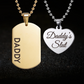 Daddy and Daddy's Slut, Necklace Set