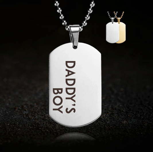 Daddy's Boy Necklace