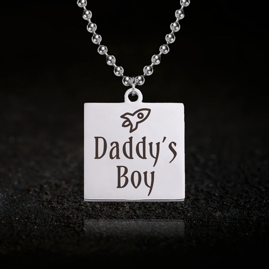 Daddy's Boy Necklace