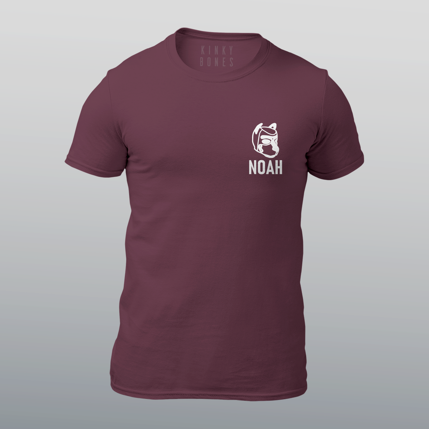 Personalised, Pup Hood Emblem T-Shirt