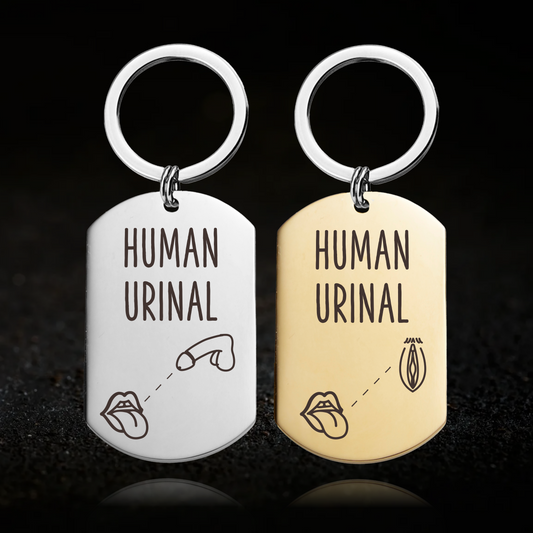 Human Urinal Keyring