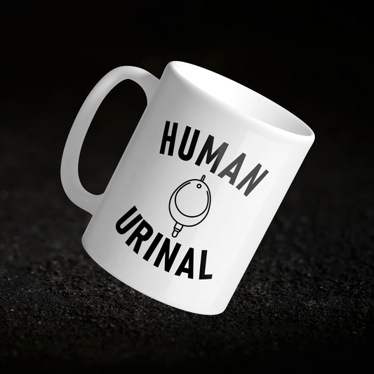 Human Urinal Mug