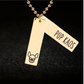 Personalised Pup Hood Pendant Necklace